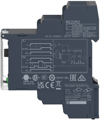 RE22R2AMR Schneider Electric Time Relays Image 2