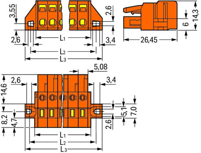 231-310/031-000 WAGO PCB Connection Systems Image 2