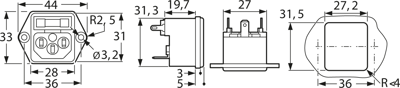 4304.6013 SCHURTER Device Connectors Image 2