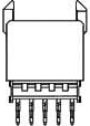 106774-1 AMP Hard Metric Connectors