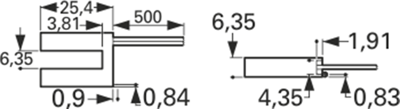 MK28-1A-500W Standex Electronics Proximity Switches, Reed switches Image 2