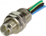 Sensor actuator cable, M12-flange plug, straight to open end, 5 pole, 0.3 m, 12 A, 21033095503