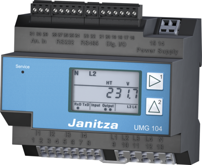 UMG 104 100V (UL) Janitza Power Analysers