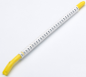 Cable maker, imprint "3", (L x W x H) 6.7 x 7.9 x 13.4 mm, max. bundle Ø 15.5 mm, yellow, 2-1768047-8