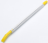 Polyacetal cable maker, imprint "V", (L) 3.15 mm, max. bundle Ø 3.5 mm, yellow, 683320-000