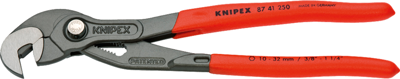 87 41 250 Knipex Water Pump Pliers, Grip Wrenches