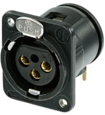 NC3FDM3-H-B Neutrik XLR Connectors