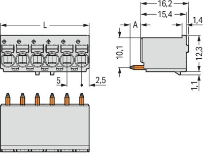 2092-1153 WAGO PCB Connection Systems Image 2