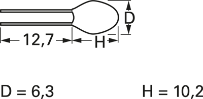 T350G156M025AT Kemet Tantalum Capacitors Image 2