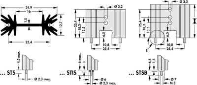 10018989 Fischer Elektronik Heat Sinks Image 2