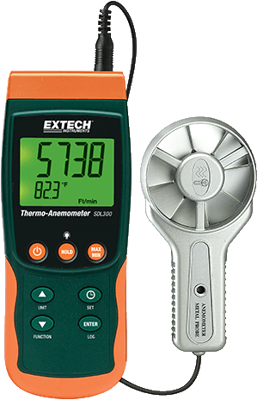 SDL300 Extech Anemometers, Gas and Pressure Measuring Instruments