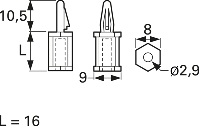 2463AA00 fastpoint PCB Fasteners Image 2