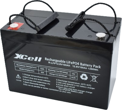 LFP12100 XCell Lead-Acid Batteries, Lithium-Ion Batteries