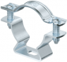 Spacer clamp, max. bundle Ø 36 mm, steel, galvanized, (L x W) 65 x 16 mm