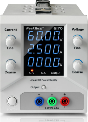 P 6170 PeakTech Bench Power Supplies and Loads Image 1