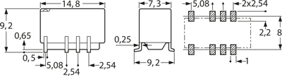 G6S-2F 12VDC Omron Industrial Relays Image 2