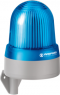 Permanent/blinking light, Ø 134 mm, 108 dB, blue, 115-230 VAC, 433 500 60