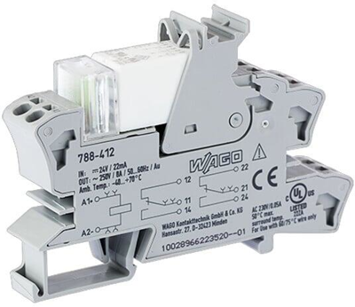 788-412 WAGO Coupling Relays Image 1