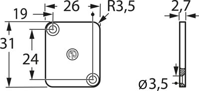 DBA-BL Neutrik AV Connectors Accessories Image 2