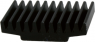 IC heatsink, 17 x 30 x 7.5 mm, 17 K/W, black anodized