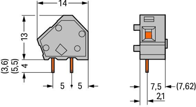 236-752 WAGO PCB Terminal Blocks Image 2