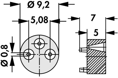 10144394 Fischer Elektronik Mounting pads Image 2