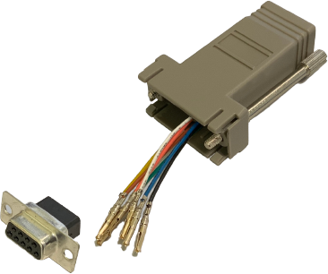 10121106 BKL Electronic Adapter for D-Sub Connectors, USB Connectors, PC Connectors