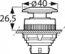 T16ED01 BACO Actuators, Signal Elements and Front Elements