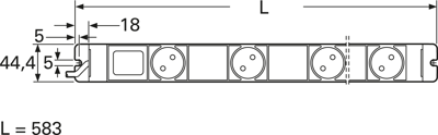 03.300.055.6 Vertiv Power Outlet Strips and Cable Drums Image 2