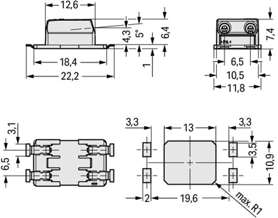 2070-462/998-406 WAGO PCB Terminal Blocks Image 3