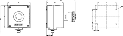 3SU1801-0NF00-4NA2 Siemens Control Devices in Housings Image 2