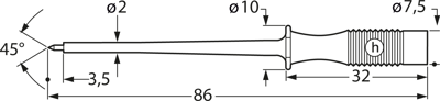 MPS 1 SW Hirschmann Test & Measurement Test Leads and Test Probes Image 2