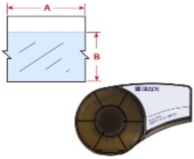 M21-750-430 Brady Ink rolls, Writing ribbons