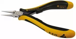 3-631-15 Bernstein Flat Nose Pliers, Snipe Nose Pliers, Round Nose Pliers, Needle Nose Pliers