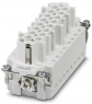 Socket contact insert, 16B, 16 pole, equipped, push-in, with PE contact, 1423020