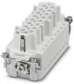 Socket contact insert, 16B, 16 pole, equipped, push-in, with PE contact, 1423826