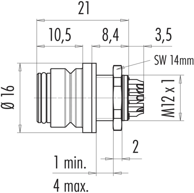 99 9136 400 12 binder Other Circular Connectors Image 2