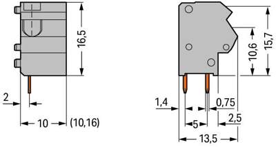 254-864 WAGO PCB Terminal Blocks Image 2