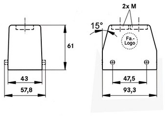 19080500 LAPP Housings for HDC Connectors Image 2