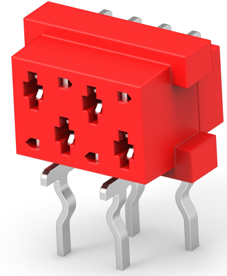 215460-4 AMP PCB Connection Systems Image 1