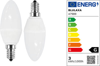 47989 BLULAXA Light Bulbs, Lamps