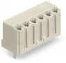 Female connector, 2 pole, pitch 5 mm, straight, light gray, 2092-1302/200-000