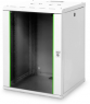 16 U wall enclosure, (H x W x D) 820 x 600 x 600 mm, IP20, sheet steel, light gray, DN-19 16U-6/6