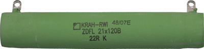 ZDFL 21X120B 10% 1K0 KRAH Wirewound Resistors Image 1