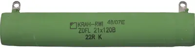 ZDFL 21X120B 10% 100R KRAH Wirewound Resistors Image 1