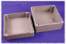 Polyester enclosure, (L x W x H) 255 x 250 x 160 mm, light gray (RAL 7035), IP66, 1590ZGRP235