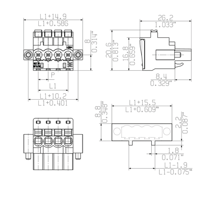 1982220000 Weidmüller PCB Connection Systems Image 2