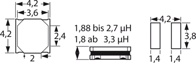 1616FPS-1R0N-01 Fastron Fixed Inductors Image 2