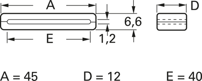 601 03 45 Thora Ferrite cable cores Image 2