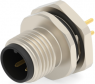 Circular connector, 3 pole, solder connection, straight, T4142012031-000